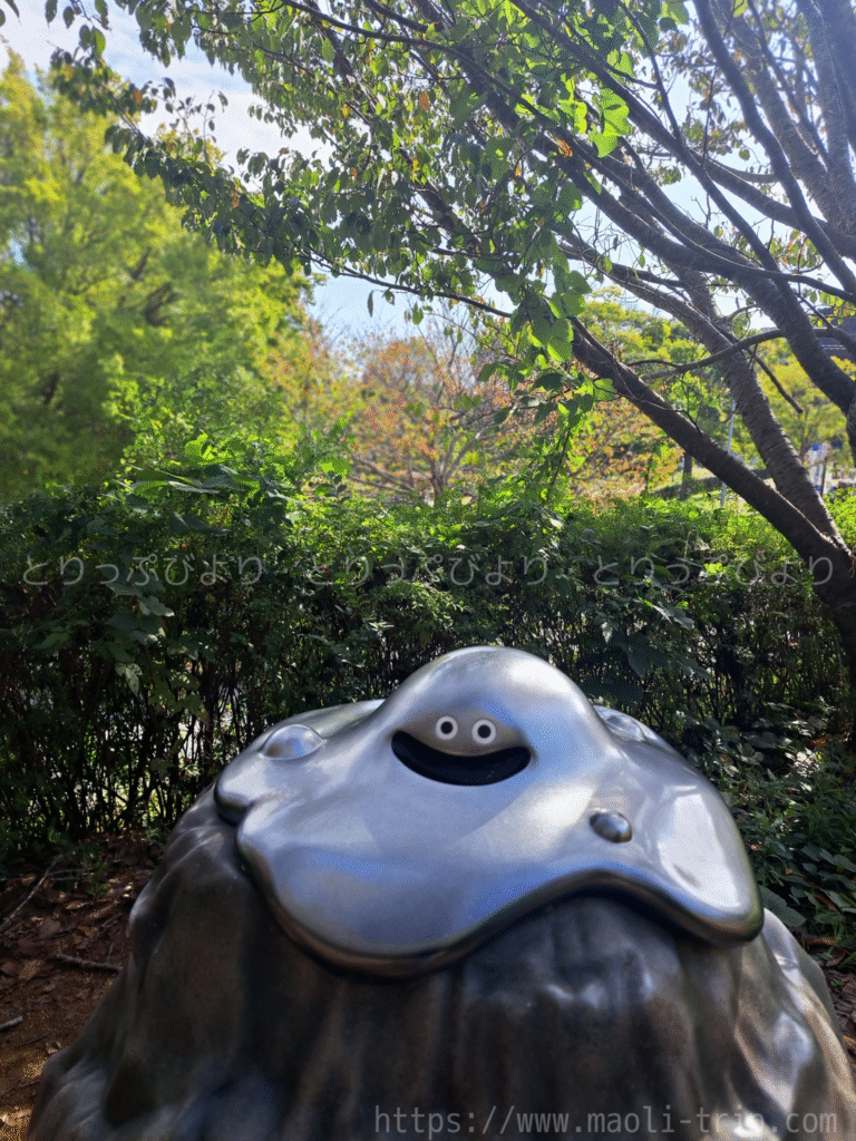 ニジゲンノモリ ドラクエ モンスター(はぐれメタル)