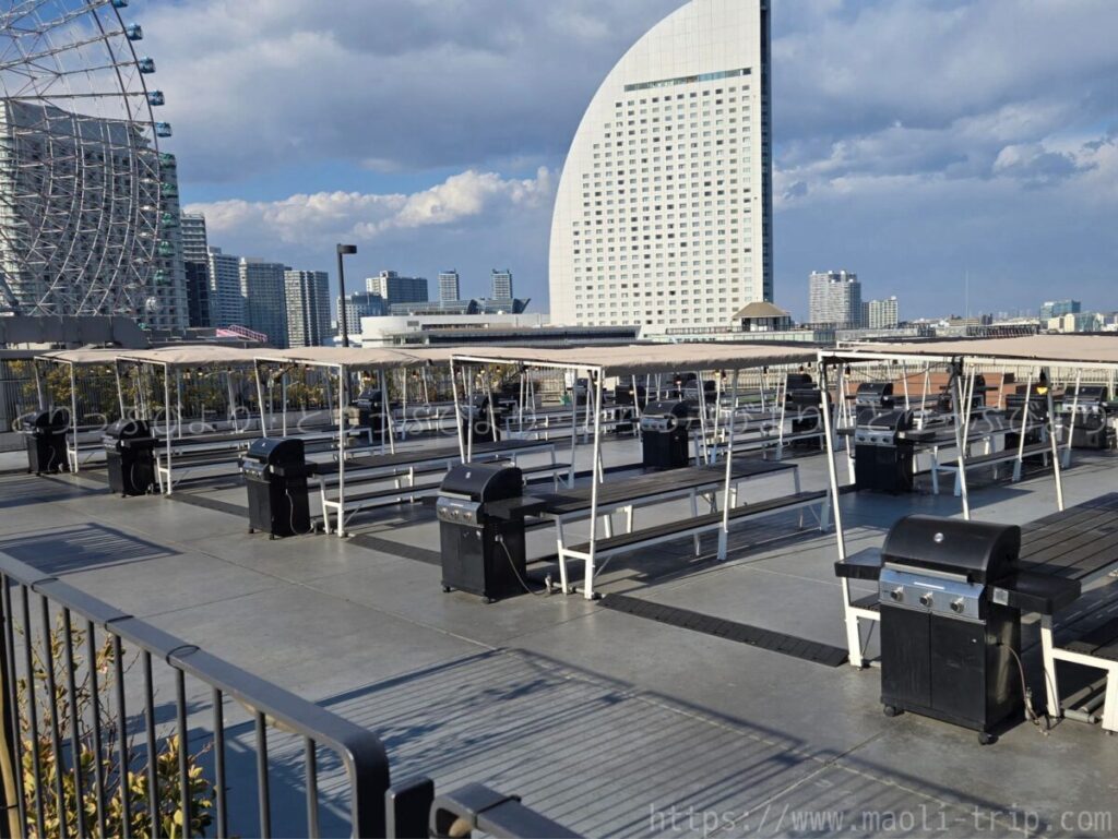 ワールドポーターズ　屋上