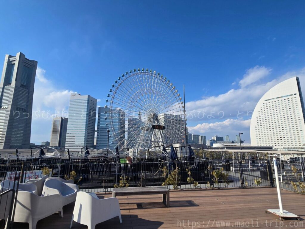 ワールドポーターズ　屋上